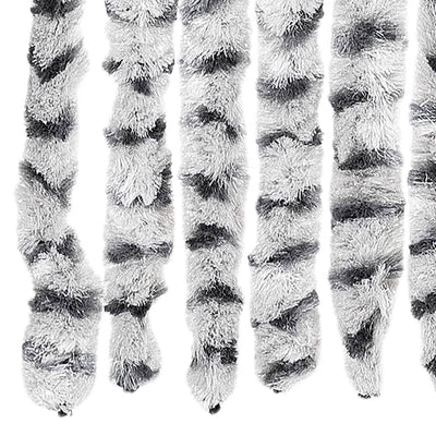 Vaalean- ja tummanharmaa hyönteisverho Septilici 100x230cm (chenille)