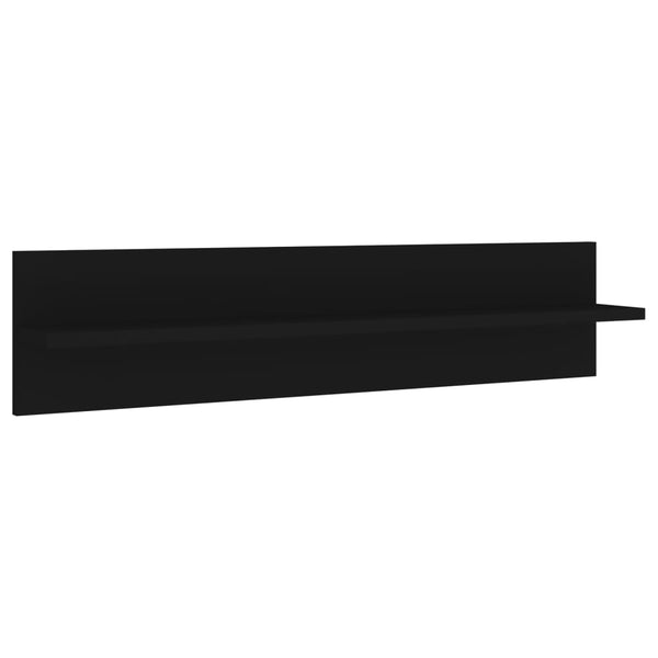 5-osainen LED TV-kaappisarja musta tekninen puu
