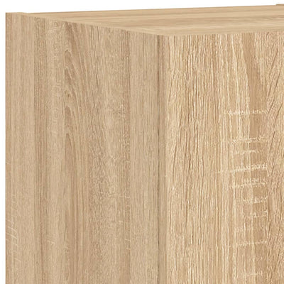 4-osainen LED TV-kaappisarja Sonoma-tammi tekninen puu