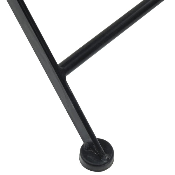 Terrakotta/valkoinen bistrotuolit taitettavat Deasia (2 kpl keramiikka)