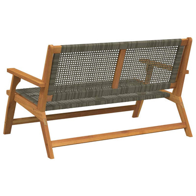 Harmaa puutarhakalusteet Aemanoil 122x78x73cm (akaasiapuu)