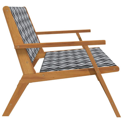 Valkoinen puutarhakalusteet Nicolcioiu 122x78x73cm (akaasiapuu)