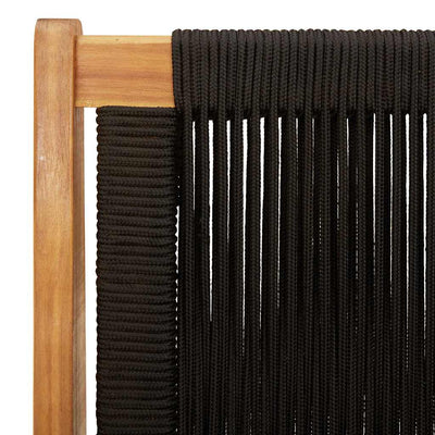 Musta puutarhakalusteet Zhilan 78x122x73cm (akaasiapuu)