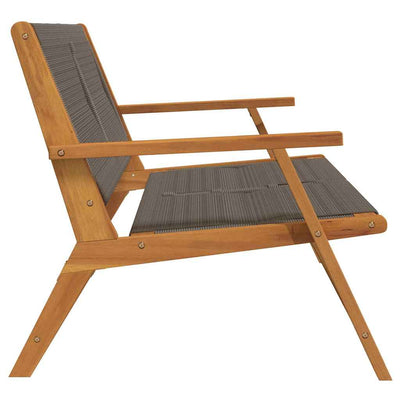 Harmaa puutarhakalusteet Itoc 78x122x73cm (akaasiapuu)