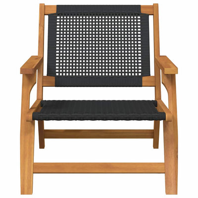 Musta puutarhakalusteet Ghiorgheta 67x78x73cm (2 pcs, akaasiapuu)