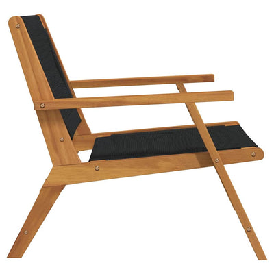 Musta puutarhakalusteet Liculina 78x67x73cm (2 pcs, akaasiapuu)