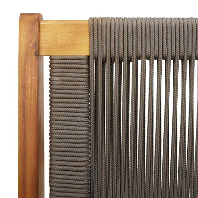 Harmaa puutarhakalusteet Nandy 78x67x73cm (2 pcs akaasiapuu)