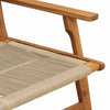 Puutarhakalusteet 2 pcs Beige 67 x 76 x 73 cm Tiheä akasiapuu