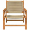 Puutarhakalusteet 2 pcs Beige 67 x 76 x 73 cm Tiheä akasiapuu