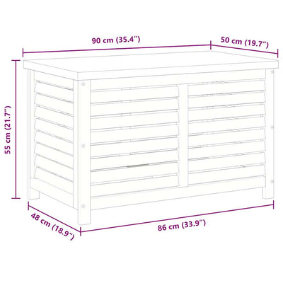 Ulkosäilytyslaatikko Crisan 90x48x55cm (eukalyptuspuu)