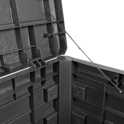 Antrasiitti ulkotyynylaatikko Vanghelahe 73x50,5x46,5cm (polypropeeni)