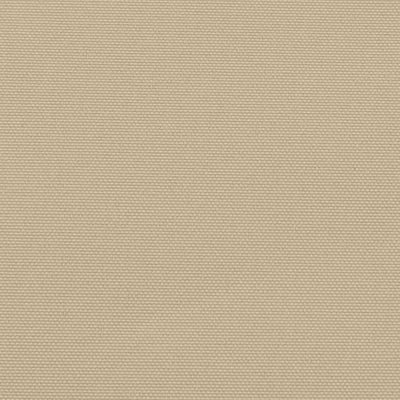Sisäänvedettävä sivumarkiisi beige 120x500 cm