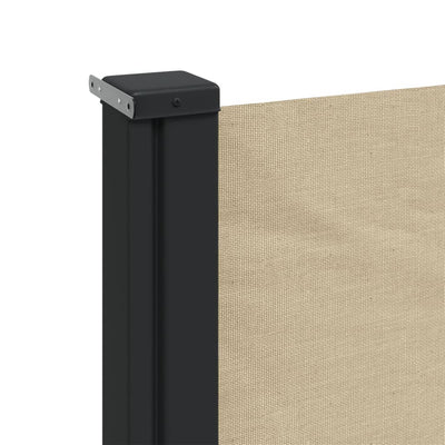 Sisäänvedettävä sivumarkiisi 160x600 cm beige