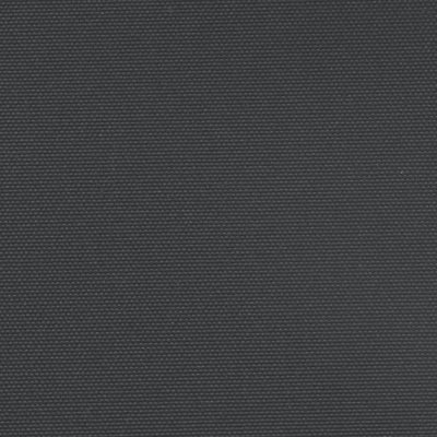 Musta sisäänvedettävä sivumarkiisi Ulmu 100x600cm