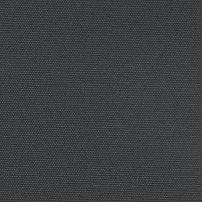 Musta sisäänvedettävä sivumarkiisi Ulmu 120x600cm