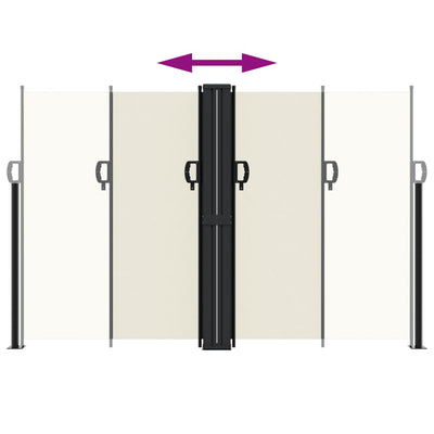 Kerma sisäänvedettävä sivumarkiisi Ulmu 160x600cm