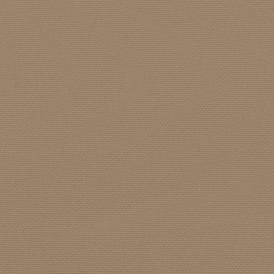 Ruskeanharmaa sisäänvedettävä sivumarkiisi Ulmu 160x600cm