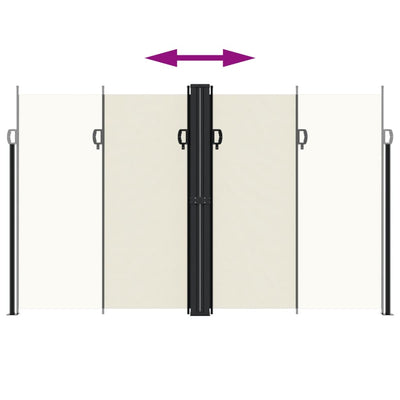 Kerma sisäänvedettävä sivumarkiisi Ulmu 200x600cm