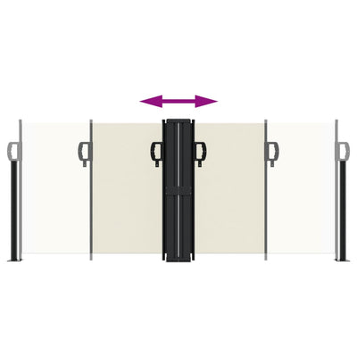 Kerma sisäänvedettävä sivumarkiisi Ulmu 100x1000cm