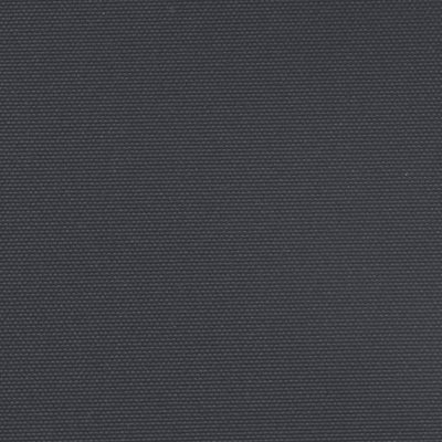 Musta sisäänvedettävä sivumarkiisi Ulmu 120x1000cm