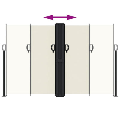 Kerma sisäänvedettävä sivumarkiisi Ulmu 160x1000cm