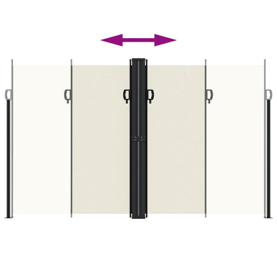 Kerma sisäänvedettävä sivumarkiisi Ulmu 200x600cm