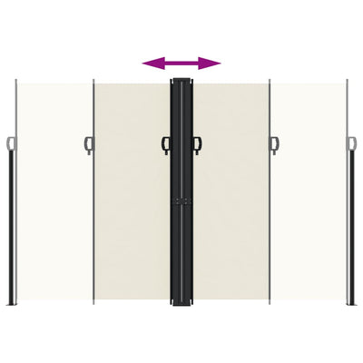 Kerma sisäänvedettävä sivumarkiisi Ulmu 220x600cm