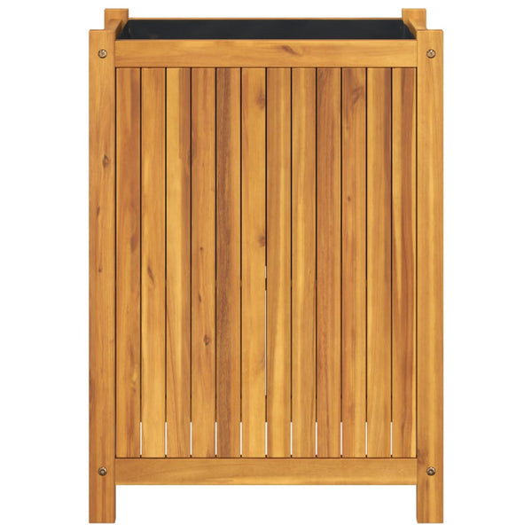 Ulkokukkalaatikko vuorella Onisian 54x31x75cm (akasiapuu)