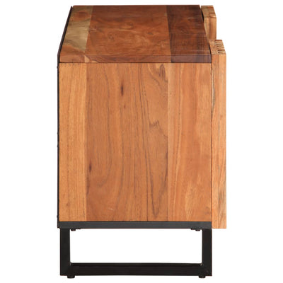 TV-taso 105x34x46 cm täysi akaasiapuu