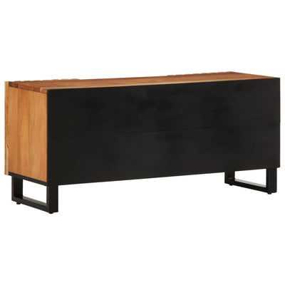 TV-taso 105x34x46 cm täysi akaasiapuu