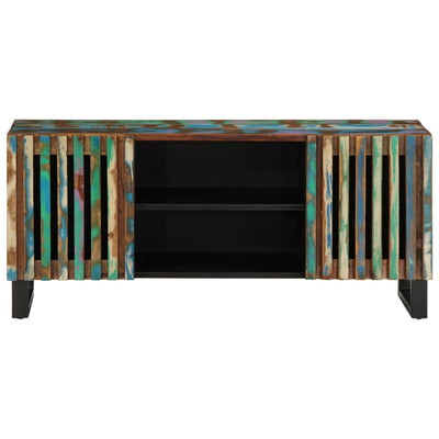 TV-taso 105x34x46 cm täysi akaasiapuu