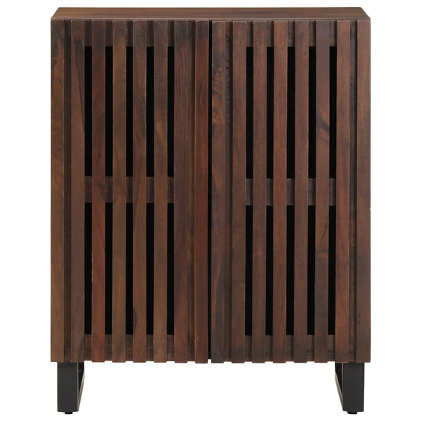 Senkki ruskea 60x34x75 cm täysi mangopuu