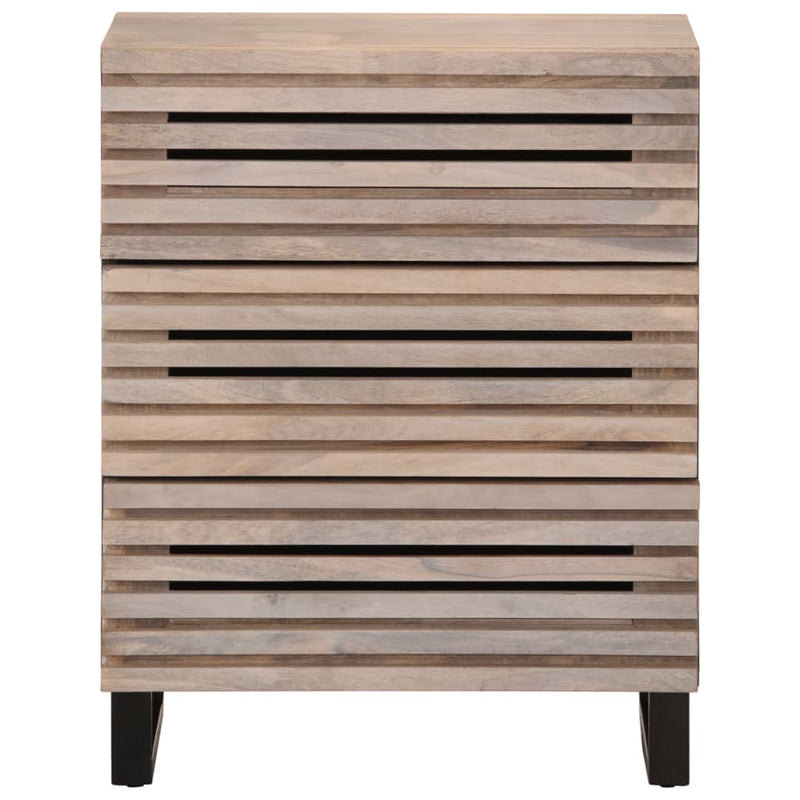 Valkoinen senkki Ghertler 60x34x75cm (mänty)