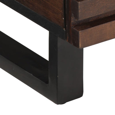 Ruskea sohvapöytä Hertha 80x55x40cm (mangopuu)