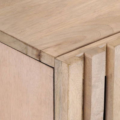 TV-taso 100x34x46 cm täysi mangopuu