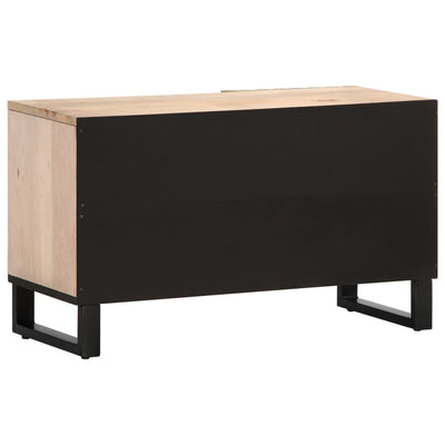 TV-taso 80x34x46 cm täysi mangopuu