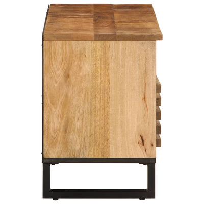 TV-taso 100x34x46 cm täysi karkea mangopuu