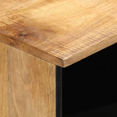 TV-taso 80x34x46 cm täysi karkea mangopuu