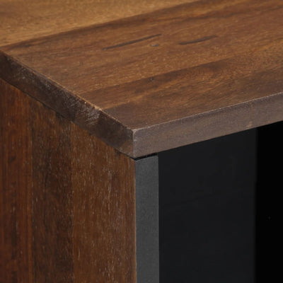 Senkki ruskea 80x34x75 cm täysi mangopuu