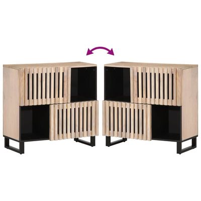 Senkki 80x34x75 cm täysi mangopuu