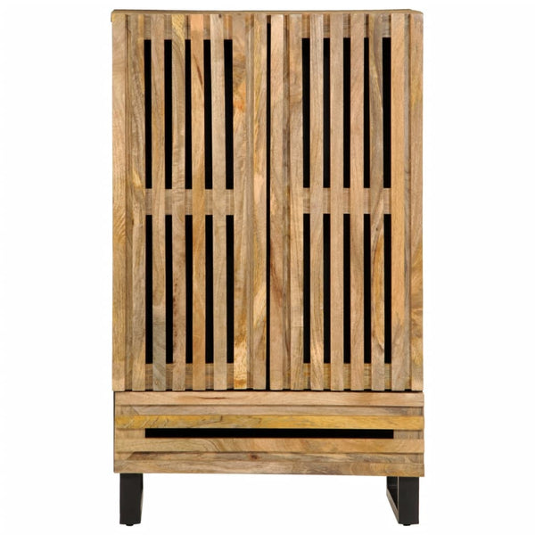Kaappi 60x34x100 cm täysi karkea mangopuu