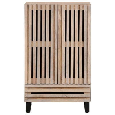 Kaappi 60x34x100 cm täysi mangopuu