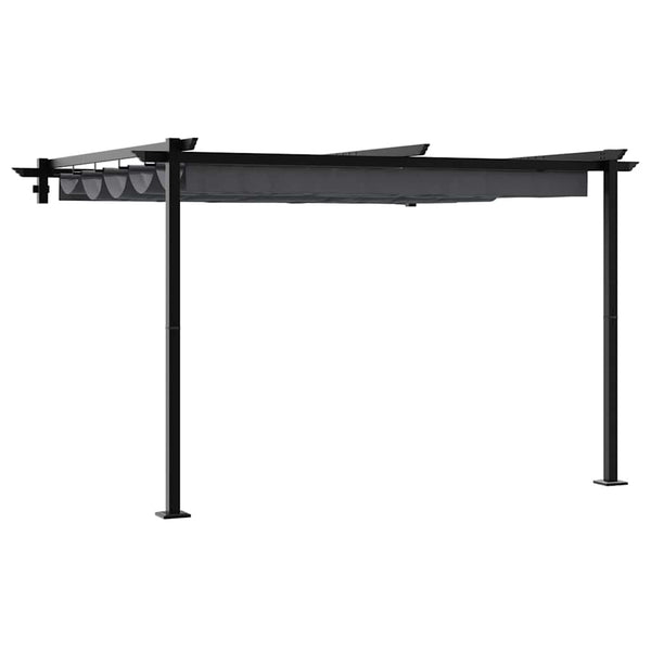 Huvimaja 300 x 300 x 200 cm Antrasiitti Polyesteri