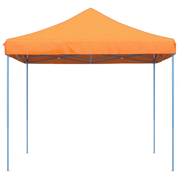 Oranssi taitettava pop-up juhlateltta Aurlian 292x292x315cm