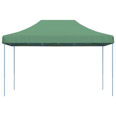 Taitettava pop-up juhlateltta vihreä 440x292x315 cm