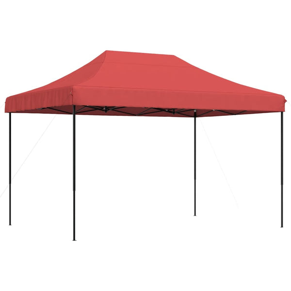 Viininpunainen taitettava pop-up juhlateltta Marguerita 410x279x315cm