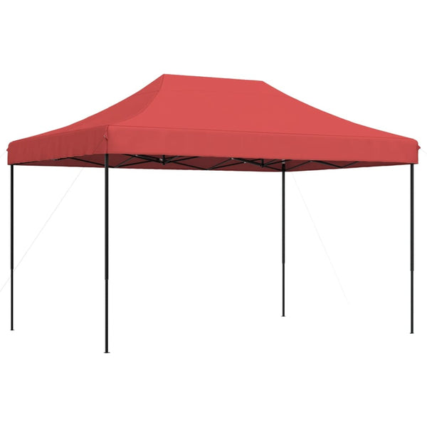 Viininpunainen taitettava pop-up juhlateltta Marguerita 410x279x315cm