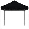Musta taitettava pop-up juhlateltta Marguerita 410x279x315cm