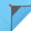 Piknikhuopa maatapeilla sininen 205x155 cm