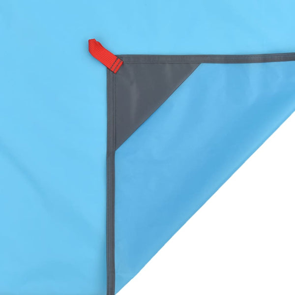 Piknikhuopa maatapeilla sininen 205x155 cm